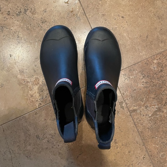 Black hunter low rise boots size 6 - Picture 5 of 5